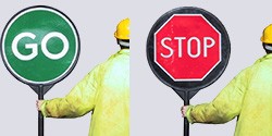 Stop/Go Signs